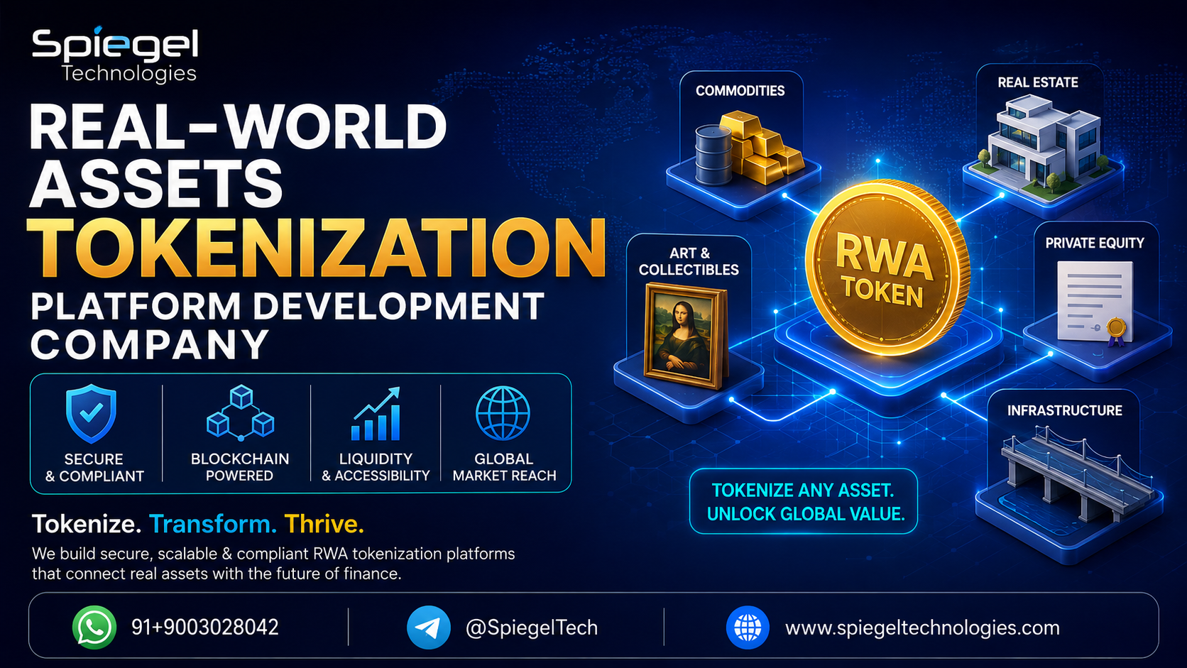 Real-World Assets Tokenization Platform Development Company Image Tag
